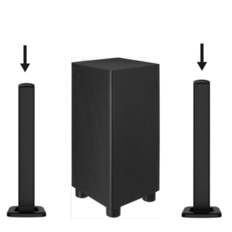 FB-SB313SW 2.1CH Detachable Bluetooth Soundbar + Tower Speaker 2in1 With External Wireless Subwoofer
